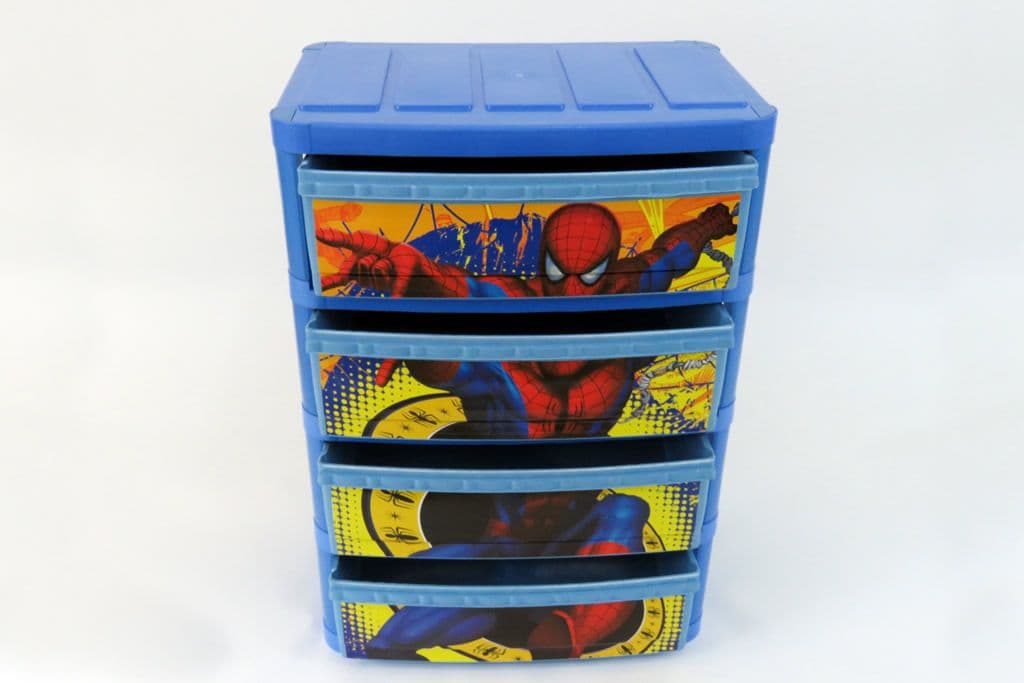 CAJONERA DE PLASTICO AZUL, imagen 2