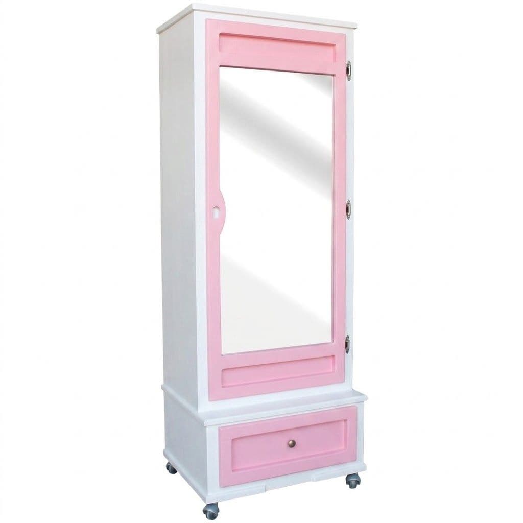 TOCADOR DIAMANTE BLANCO ROSA MOD:J