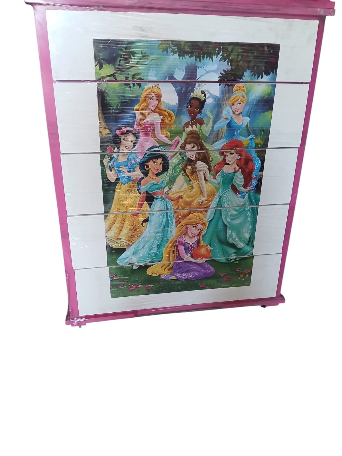 CAJONERA INFANTIL ROSA CON ESTAMPADO, imagen 4