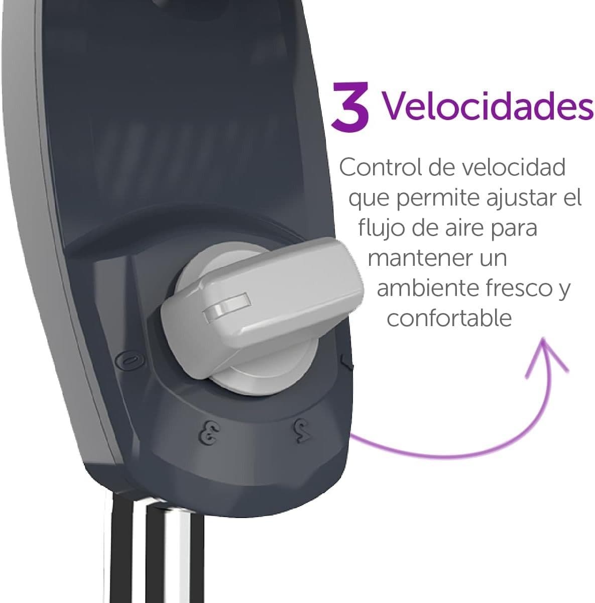 VENTILADOR VORTEX NAVIA DE PEDESTAL P180, imagen 2
