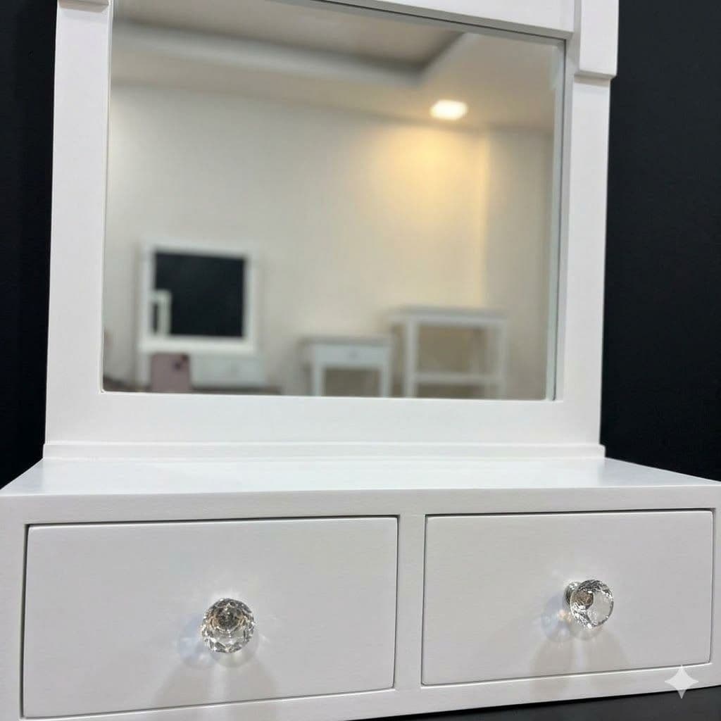 Espejo para baño blanco