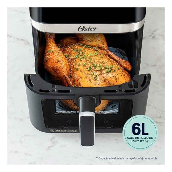 FREIDORA DE AIRE DIGITAL OSTER CKSTAF60WDDF-013 6L, imagen 6
