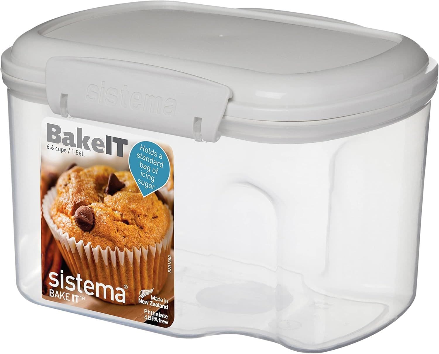 RECIPIENTE CON TAPA RUBBERMAID MOD. 1230 1.56 L
