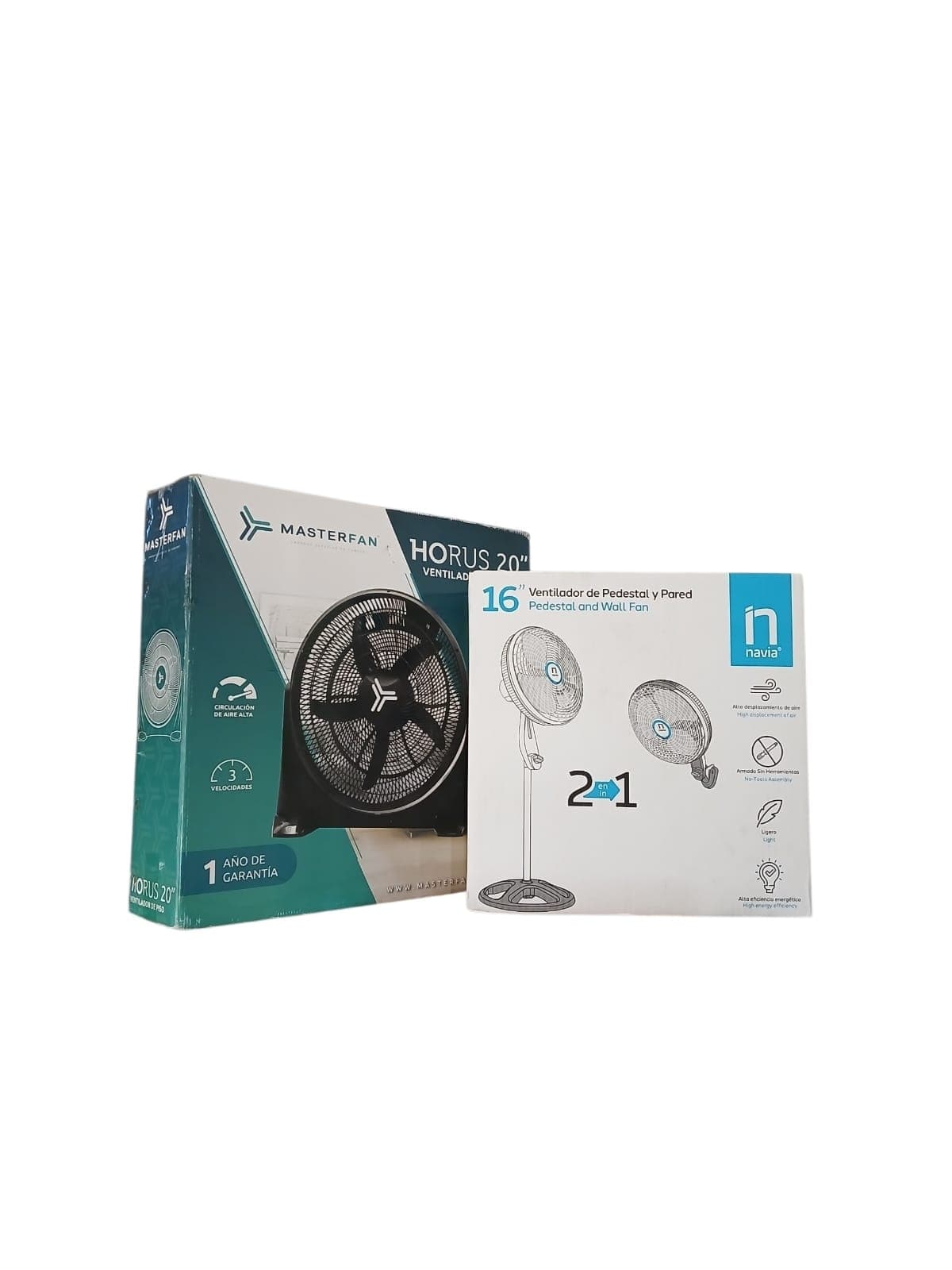 COMBO VENTILADORES MASTERFAN HORUS + NAVIA P16S2