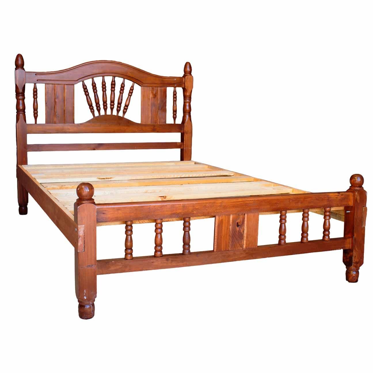 BASE DE CAMA MICHOACANA MATRIMONIAL CARAMELO