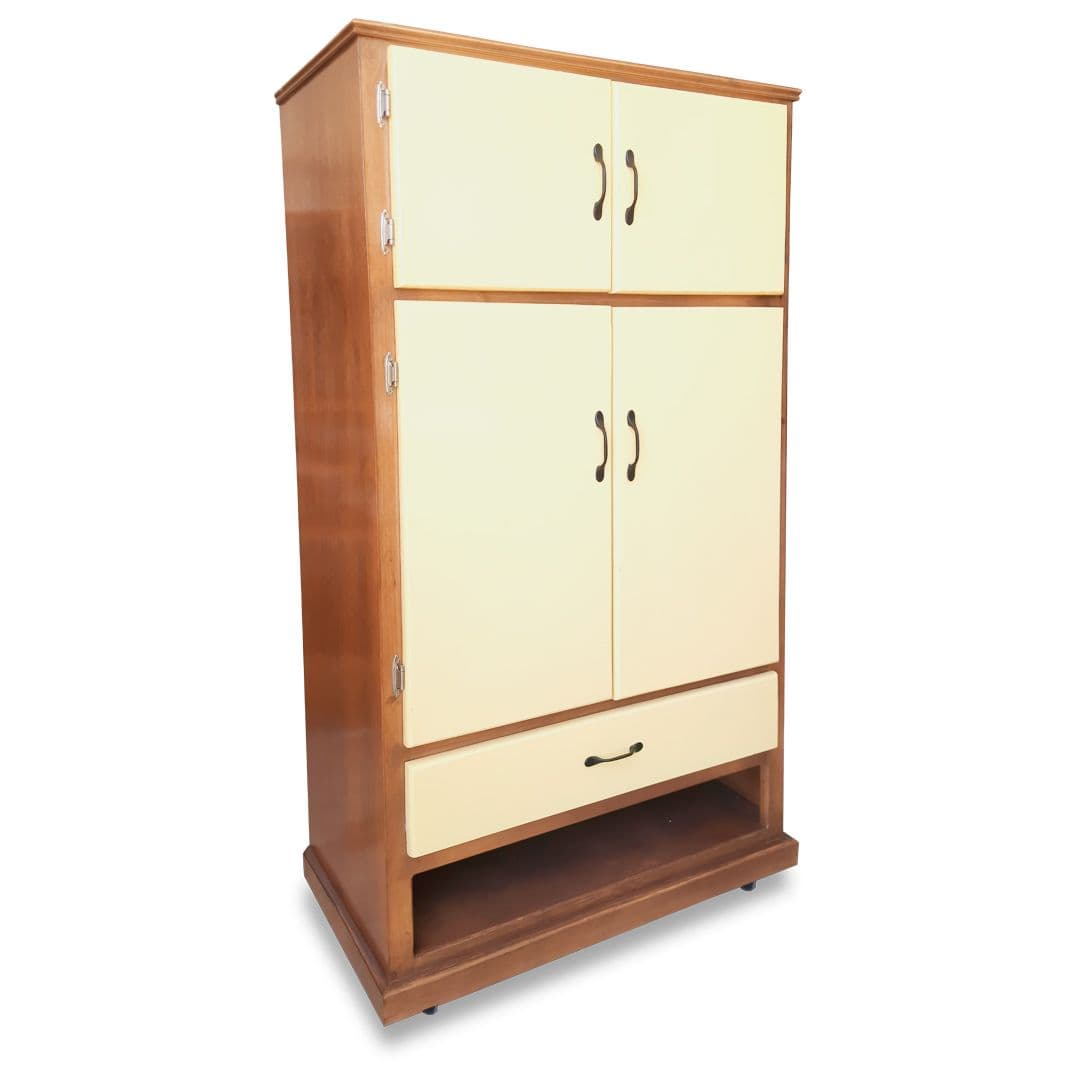 LOCKER OLIVO CARAMERO/BEIGE