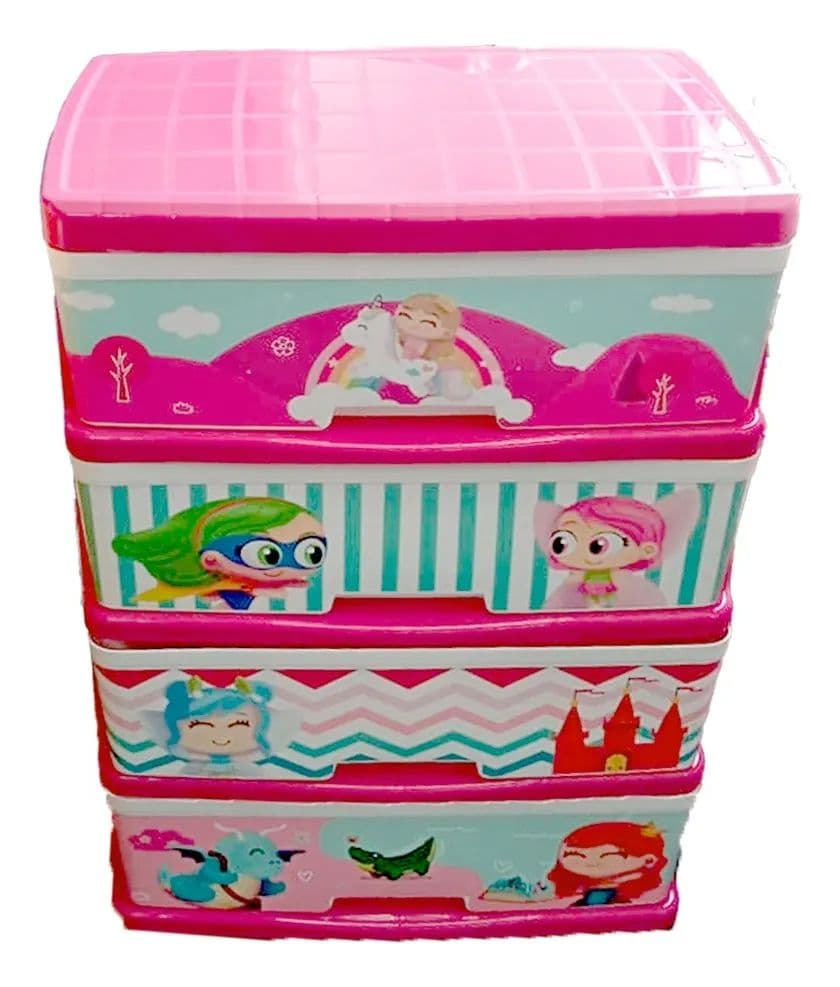 CAJONERA PLASTICA INFANTIL HADAS