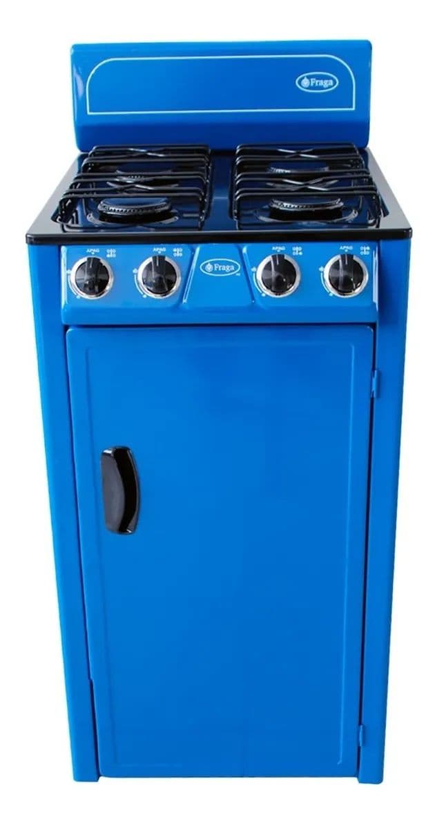 PARRILLA FRAGA CON GAVINETE 4Q P-225 AZUL