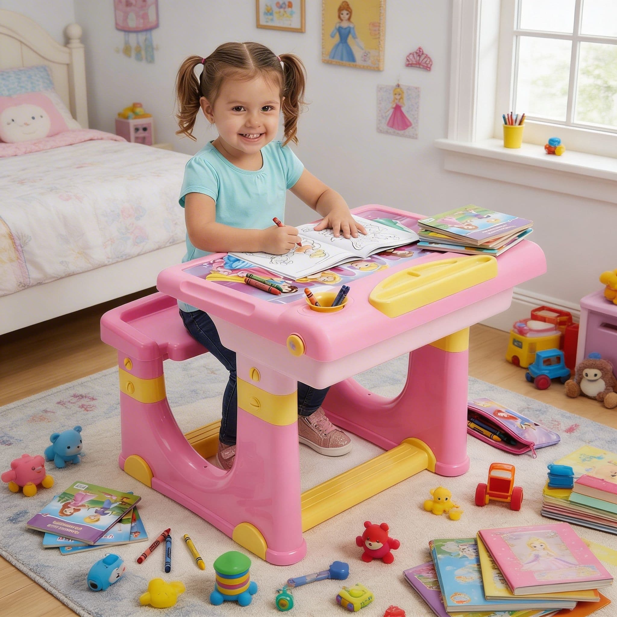 PUPITRE DE PLASTICO NIÑA