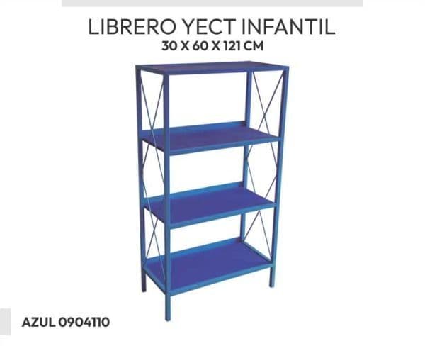 LIBRERO YECT INFANTIL AZUL